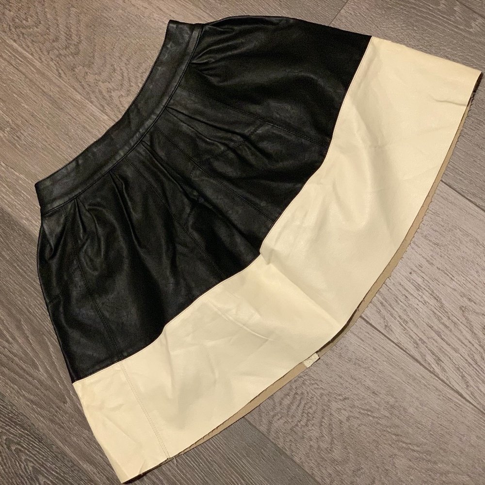 Pleather Skirt